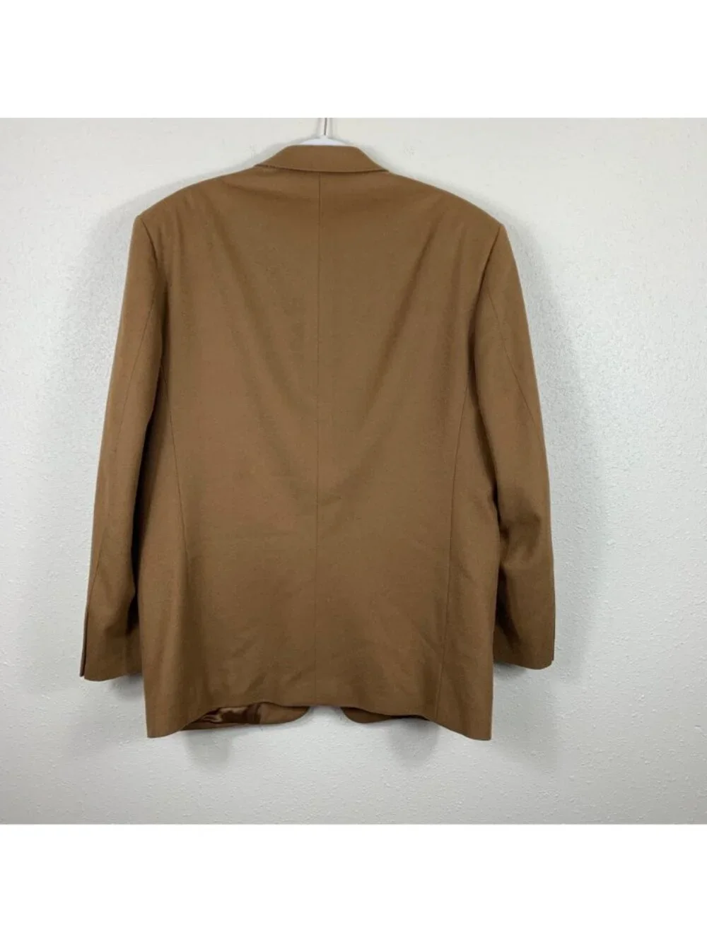 VTG Vito Rufolo Men’s 42RE Tan Wool Cashmere Blazer Italian Old Money